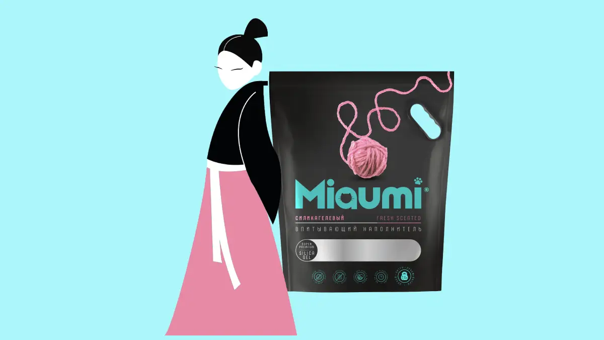 Редизайн упаковки Miaumi Silica Gel