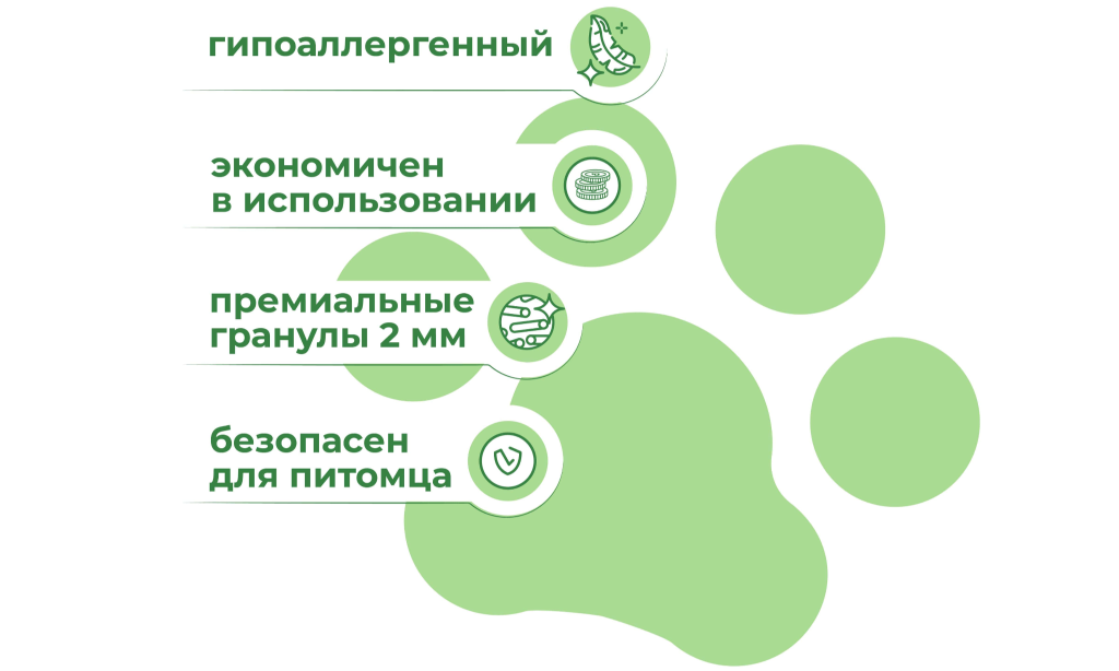 преимущества наполнителя Miaumi
